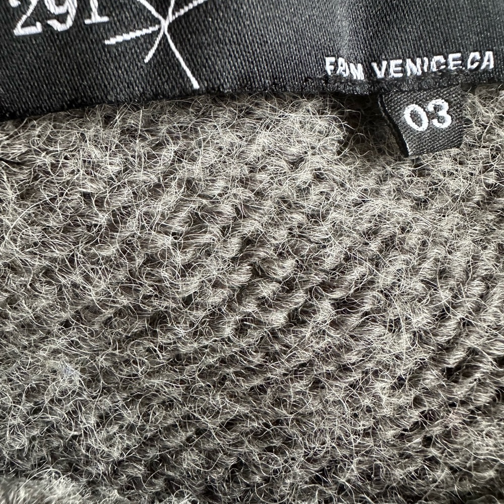 291 Venice Gray Knit Sweater